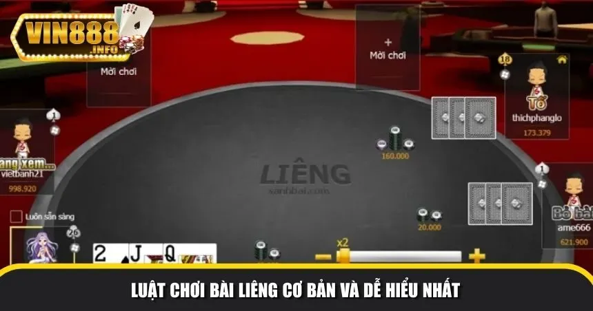 Luật chơi bài liêng cơ bản và dễ hiểu nhất